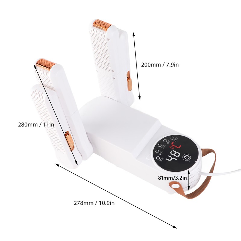Electric Shoes Dryer Extendable Timing Constant Temperature Reduce Odor Boot