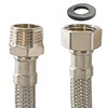 Somatherm 2985-01 Flexible Hose M15/21 / F15/21-30cm-dn 8, Grey
