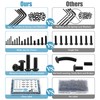 SATANTECH 1625PCS Metric Screw Assortment Kit, Metric Bolt Assortment M2