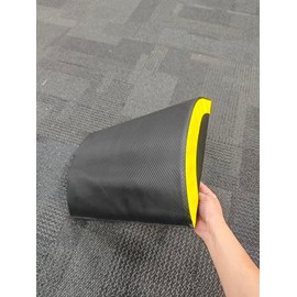 POWER GUIDANCE Ab Exercise Mat - Sit Up Pad - Abdominal & Core Trainer Mat for Full Range of Motion Ab Workouts (black-widen, #3)