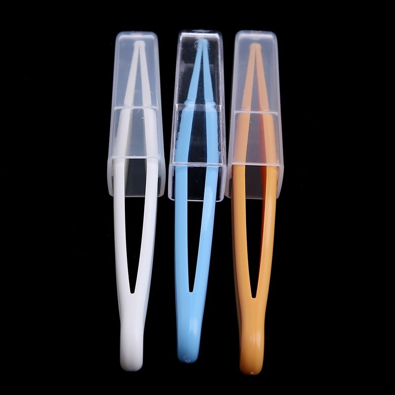 Tebatu Baby Care Ear Nose Navel Cleaning Tweezers Safety Forceps
