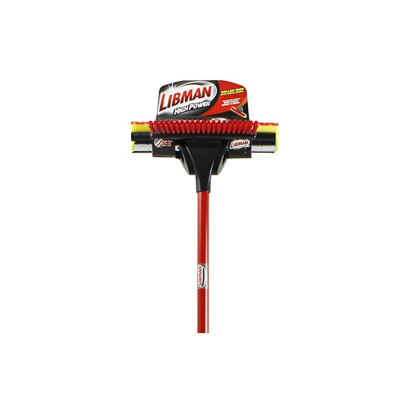 Libman 955 Roller Mop with Scrub Brush