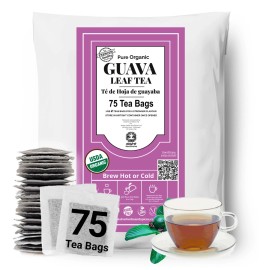 Akshit All Natural  Tea Bags, Herbal Tea, Caffeine Free. - Guava Tea bags