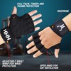 HHH Gym Gloves Weight Lifting Gym Gel padded Gloves strap