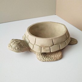 Japleed Turtle Silicone Planter Molds, 3D Turtle Plant Pot Resin Cement Concrete Molds, Unique Animal Candle Holder Container Storage Box Mold, Epoxy Resin Art Craft Mold Home Decor