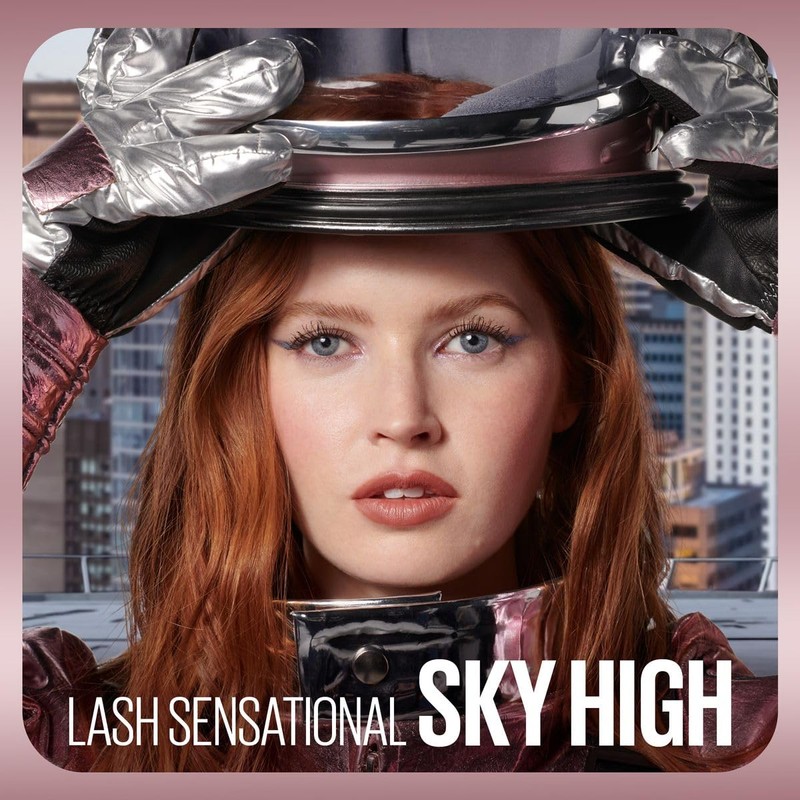 MAYBELLINE MASCARA PARA PESTAÑAS LASH SENSATIONAL SKY HIGH BURGUNDY HAZE,