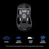 Superglide Glass Mouse Skates - Consistent Controllable Glide, Polished Round