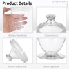 OMISTAR Acrylic Bath Salt Jar with Wooden Scoop, 33oz Bath
