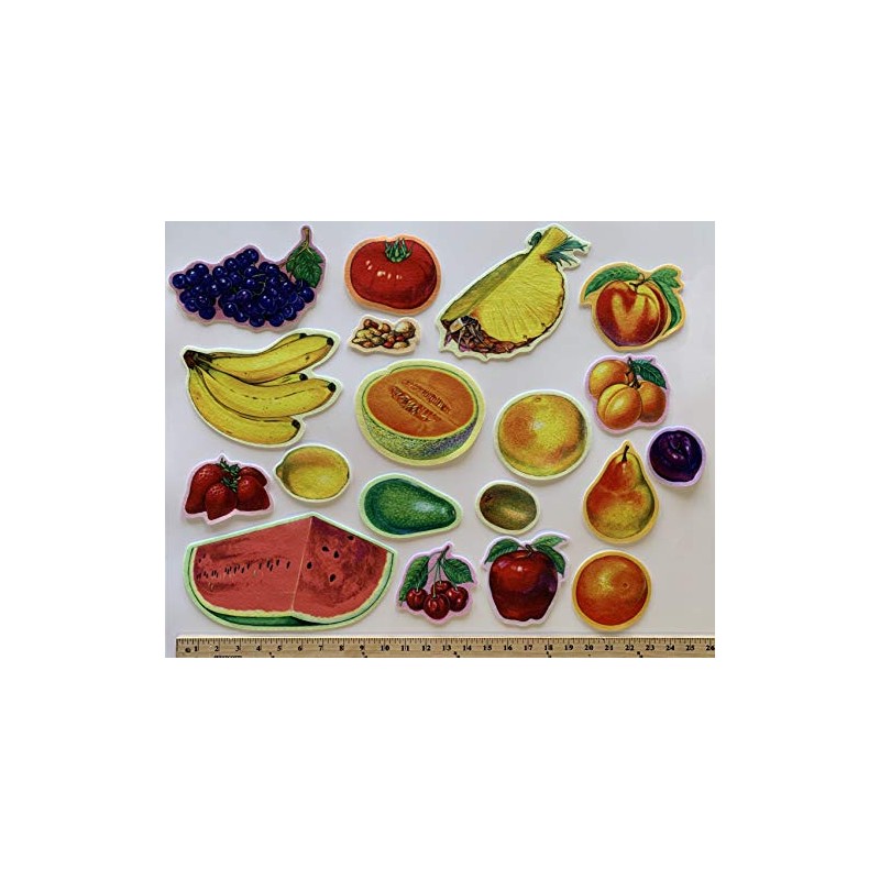 Story Time Felts 36 Piece Fruit, Nuts & Vegetable PRECUT