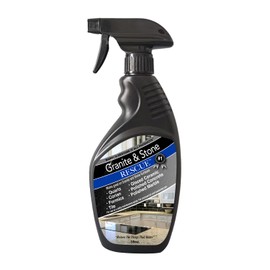 Barry's Restore It All Products - Granite & Stone Rescue Spray (16oz.) | Molecular Bonding, Breathable Sealer & Enhancer. No residue or wax build-up! Cut through Grease & Smudges!