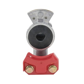 Mytee Products 10Pcs Red Universal Glad Hand for Semi Trucks - Aluminum Gladhand for Semi Trailers, Tractors, RVs - Red Emergency Airline Air Brake Hose Coupling Connector Part