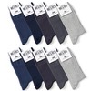 Mat & Vic's Men's Socks Women's Cotton Classic Crew Socks,