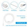 T5 T8 Led Double Ended 3 Pin Light Cable Wire
