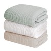 Keratta Baby Bath Towel, Baby 6-Ply Gauze, 41.3 x 41.3