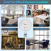 Comfort Zone Portable Clip on Fan with Fully Adjustable Tilt,