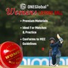 ONEGlobal Womens Leather Cricket Ball | 100% Handstitched, 142g -