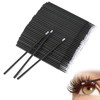 100 Stück Einweg-Mikrobürste,Einweg Microbürsten Wimpernbürste,Microbrush,Wimpernverlängerung Kleber Removal Lashes Graft Tools,für