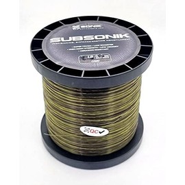 Sonik SubSonik Camo Carp Mono Line 3000m Bulk Spool: 12lb