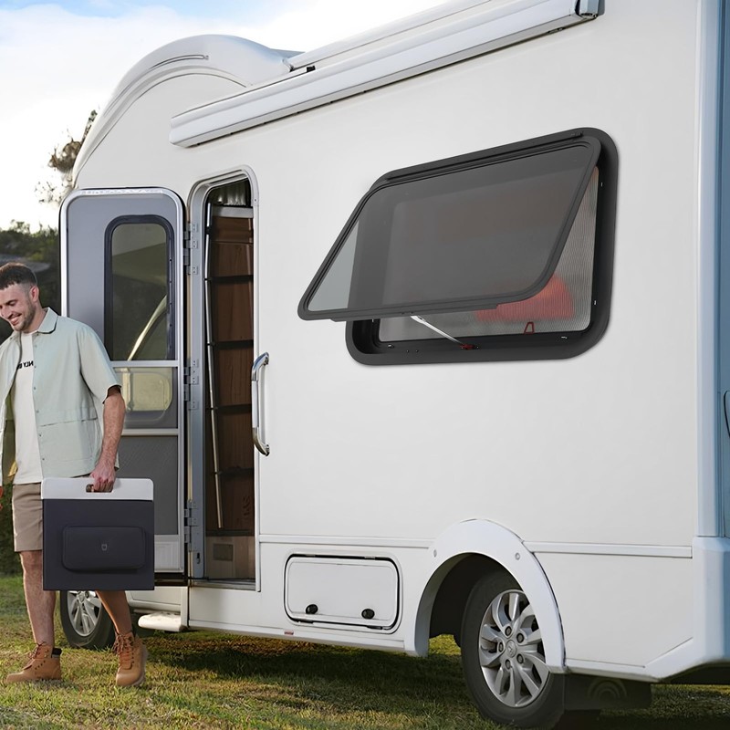 RV Exit Window 30" W x 20" H, Ultra Thick