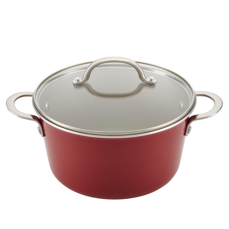 Ayesha Curry Home Collection Nonstick Cookware Pots and Pans Set,