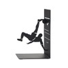 Balvi Bicycle Kick Bookend Black for Your Books on Shelf
