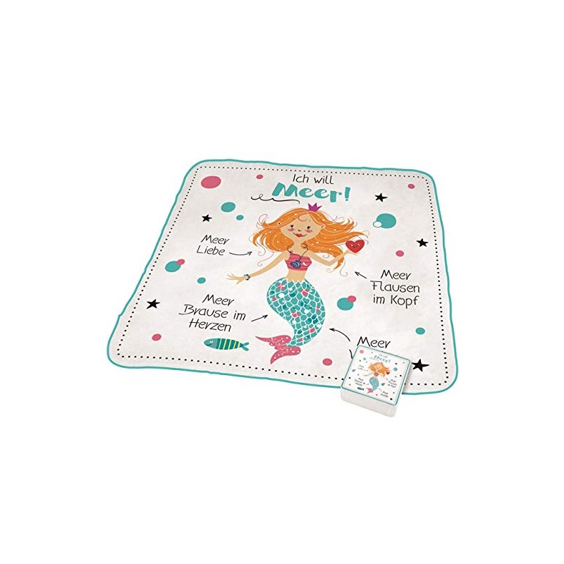 Sheepworld, Happy Life 45651 Magic Towel, Mermaid, I Will Sea,