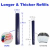 JYWYBF 12 PCS Whiteboard Markers Erasable, Whiteboard Pens with Large