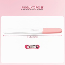 Pack of 10 Pregnancy Test Pink Individually Sealed Packaging Pregnancy Test Early Test for Quick Detection Reliable & Simple