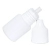 Unbranded 50 Gotero Farmaceutico Plastico Blanco Tapa Inser 5 Ml