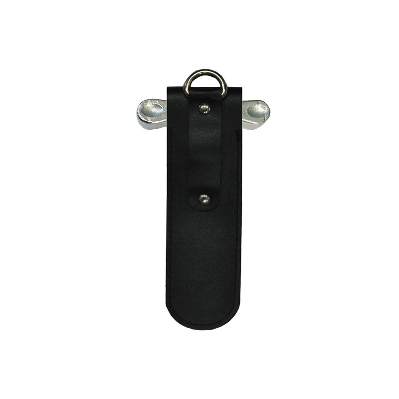 DUO DUFFEL Bus driver Genuine Leather T Key Holder Black