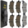 Caltric Front And Rear Brake Pads for Ducati Diavel 2011
