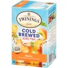 Twinings Cold Brewed Iced Tea Bags, Peach - Ready in