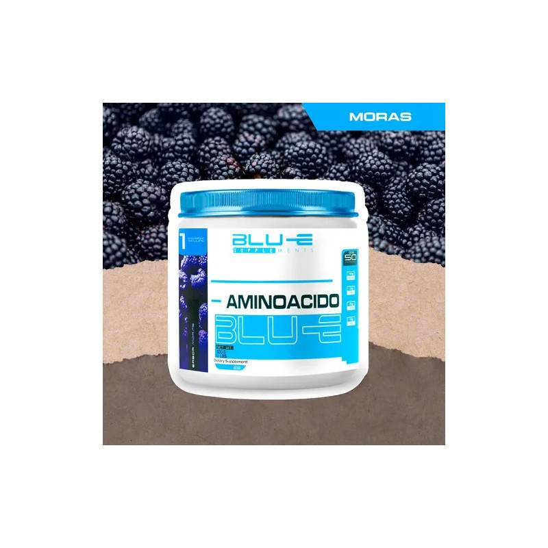 Aminoácidos Bcaas + Glutamina D-mon Blue 1kg Varios Sabores