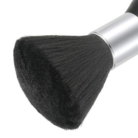 Vtrem Barber Neck Duster Brush for Hair Cutting Black