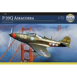 Assembly Model Kit Made from Plastic P-39Q Airacobra (70055) in Scale 1/72