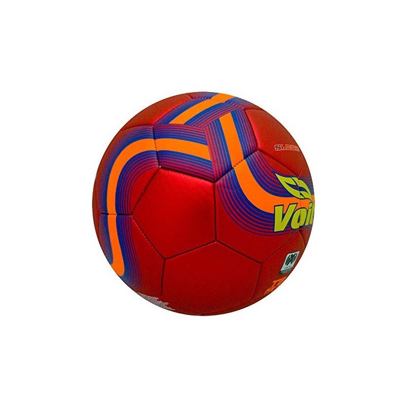 Voit Balón de Fútbol Slide II No.4 Multicolor, Cosido a