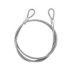 HOUSON 4 PCS Steel Rope with Eyelets, wire rope safety