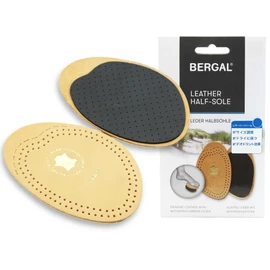 Belgal Leather Half Sole Women L, beige
