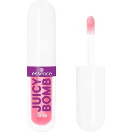 essence Juicy Bomb Party Lip Oil, Lip Gloss, No. 03, Pink, Nourishing, with Oils, Natural, Glossy, Vegan, Paraben-Free, No Microplastic Particles, Nanoparticles Free, Pack of 1 (2.4 ml)