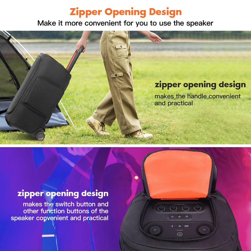 Speaker Cover Compatible with JBL PartyBox 520, Scratch-Resistant, Dustproof, Portable