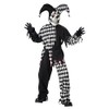 Kids Dark Jester Costume Small (6-8)