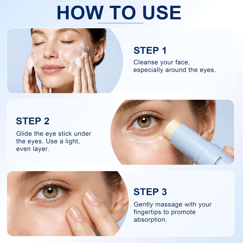 Under Eye Balm Stick for Dark Circles & Puffiness