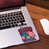 RetroPlanet Vinyl Sticker, Liberty & Justice for All, Patriotic Die-Cut