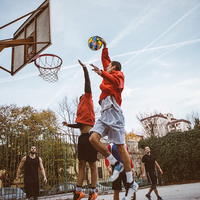 Krfapt Mini Basketball, Size 5, Ideal for Youth Children's Hands,