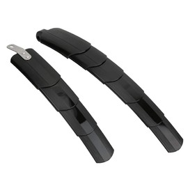 POENVFPO Bicycle Mudguard Set Wear-resistant Plastic Adjustable Telescopic Front and Rear Bicycle Accessories for Mountain Bike