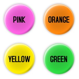 Made In The Y2K's 2000's Badge. Funny Rude Birthday Badges - UV Glow Blacklight Reactive Fluorescent Party Accessories - Large 77mm