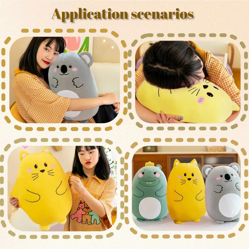 Cpoeof Cuddly Toy Koala Plush Toy 30 cm Squishy Koala