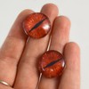 20mm Red Dragon Glass Eyes Fantasy Taxidermy Art Doll Making