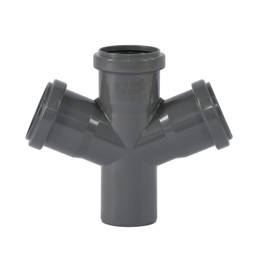 Ostendorf HTsafe Double Branch DN 50/50/50 mm 67 Degree HT Pipe