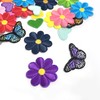 40pcs Embroidered Patches, Ironing Patches, Sewing Patches, Children's Embroidery, Flower